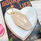 Book Lover Retro Motel Keychain