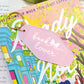 Book Lover Retro Motel Keychain