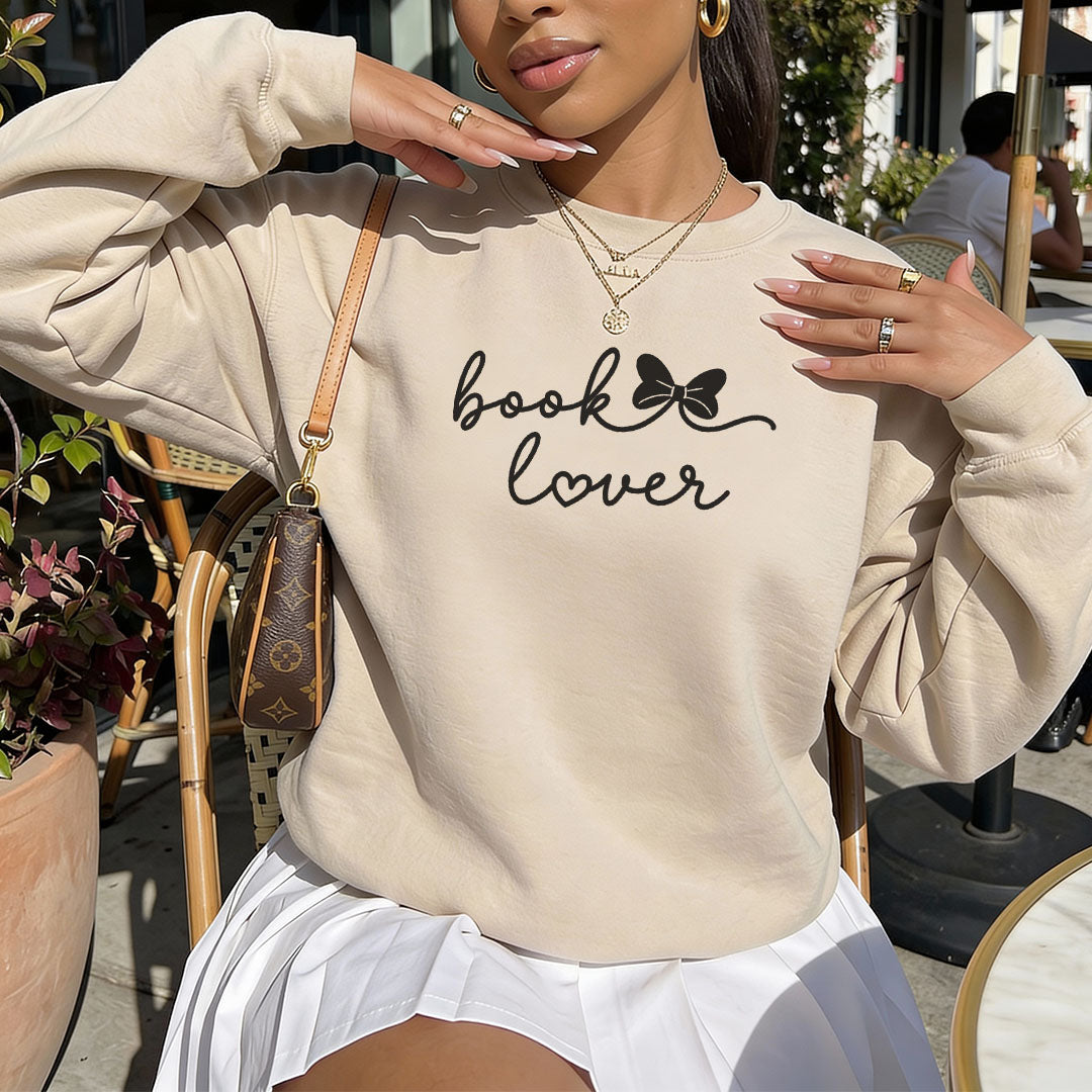Book Lover Gildan Crewneck Sweatshirt