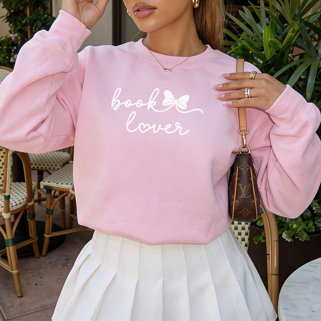 Book Lover Gildan Crewneck Sweatshirt