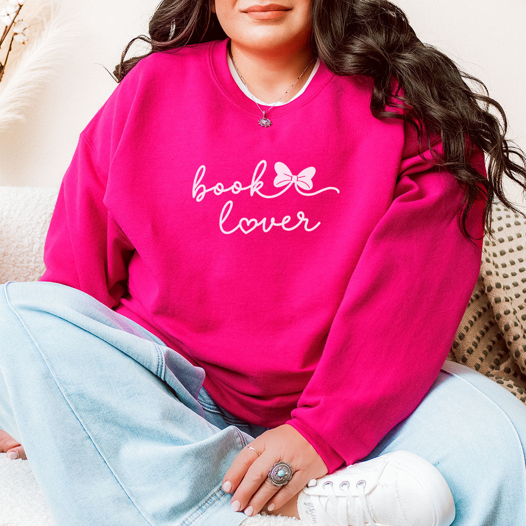 Book Lover Gildan Crewneck Sweatshirt