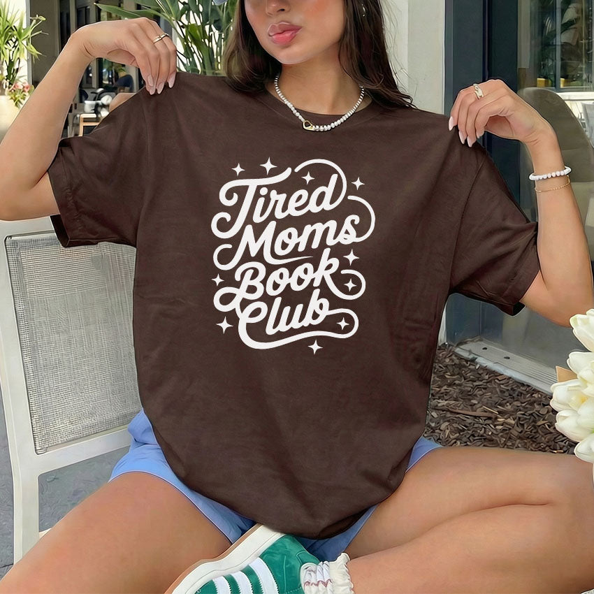 Tired Moms Book Club Gildan Softsyle Shirt