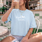 Book Lover Heavyweight Comfort Colors Boxy Cropped Shirt