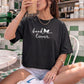 Book Lover Heavyweight Comfort Colors Boxy Cropped Shirt