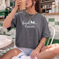 Book Lover Heavyweight Comfort Colors Boxy Cropped Shirt