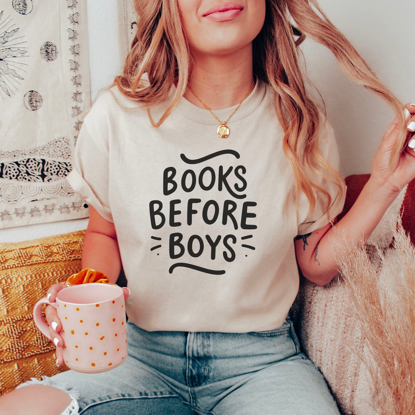 Books Before Boys Gildan Softstyle Shirt