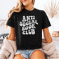 Anti Social Book Club Comfort Colors Boxy Cropped Shirt