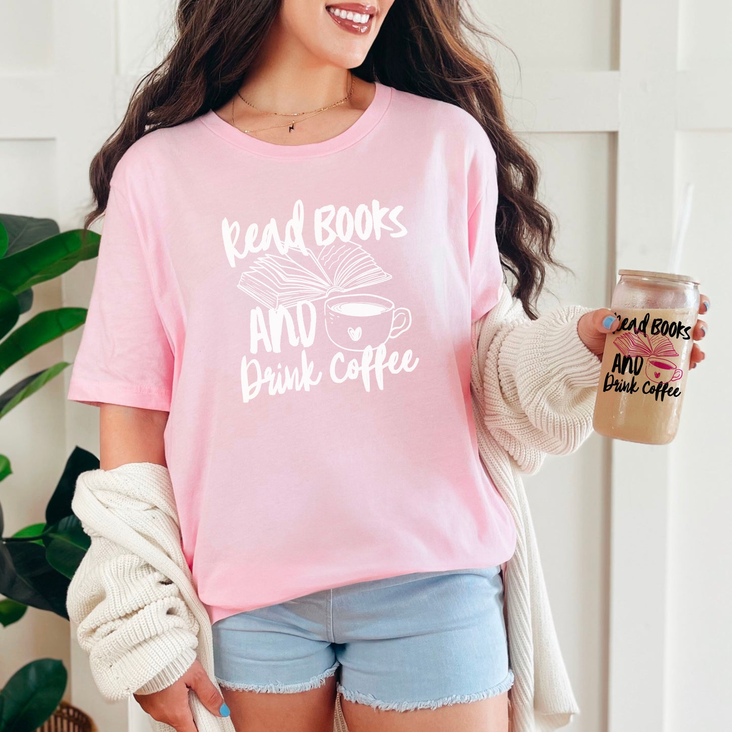 Read Books And Drink Coffee Heavyweight Comfort Colors Shirt