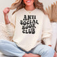 Anti Social Book Club Lightweight Comfort Colors Sweatshirt