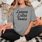 Leaves, Lattes, Books Premium Comfort Colors Shirt