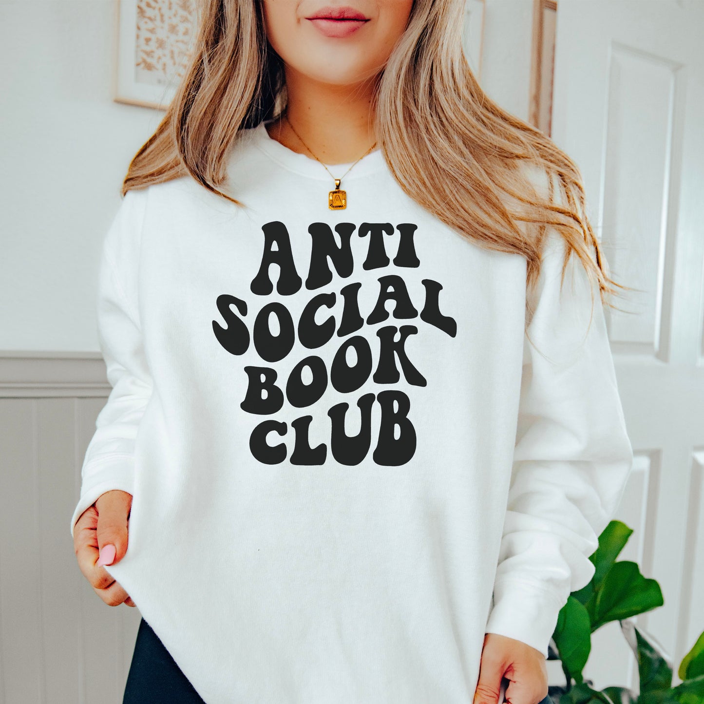 Anti Social Book Club Lightweight Comfort Colors Sweatshirt