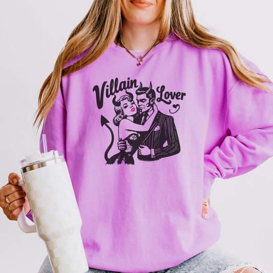 Villain Lover Lightweight Premium Comfort Colors Sweatshirt