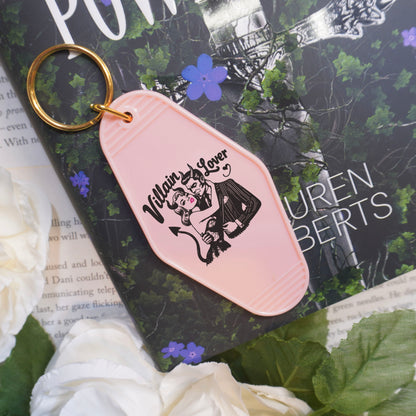 Villain Lover Bookish Motel Keychain