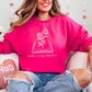 Books Are My Valentine (Floral) Gildan Crewneck Sweatshirt