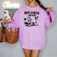 Hot Girls Read Lightweight Comfort Colors Sweatshirt