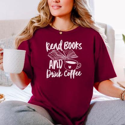 Read Books And Drink Coffee Gildan Softstyle Shirt