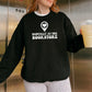 Mentally at the Bookstore Lightweight Comfort Colors Sweatshirt