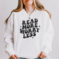 Read More Worry Less | Lightweight Comfort Colors Sweatshirt