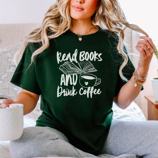 Read Books And Drink Coffee Gildan Softstyle Shirt