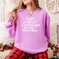 All I Want for Christmas Is More Books Comfort Colors Lightweight Sweatshirt