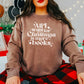 All I Want for Christmas Is More Books Comfort Colors Lightweight Sweatshirt