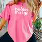 Books And Wine Heavyweight Comfort Colors Shirt