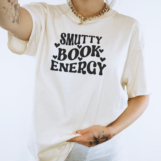 Smutty Book Energy Comfort Colors Shirt