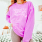 Stayed Up All Night Reading Lightweight Comfort Colors Sweatshirt