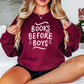 Books Before Boys Gildan Crewneck Sweatshirt