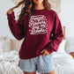 Forget Flowers Buy Me Books Gildan Heavy Blend Crewneck Sweatshirt