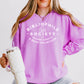 Bibliophile Society Comfort Colors Lightweight Sweatshirt | Bookish Cozy Pullover for Readers