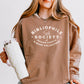Bibliophile Society Comfort Colors Lightweight Sweatshirt | Bookish Cozy Pullover for Readers