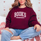 Books Are My Valentine Gildan Crewneck Sweatshirt