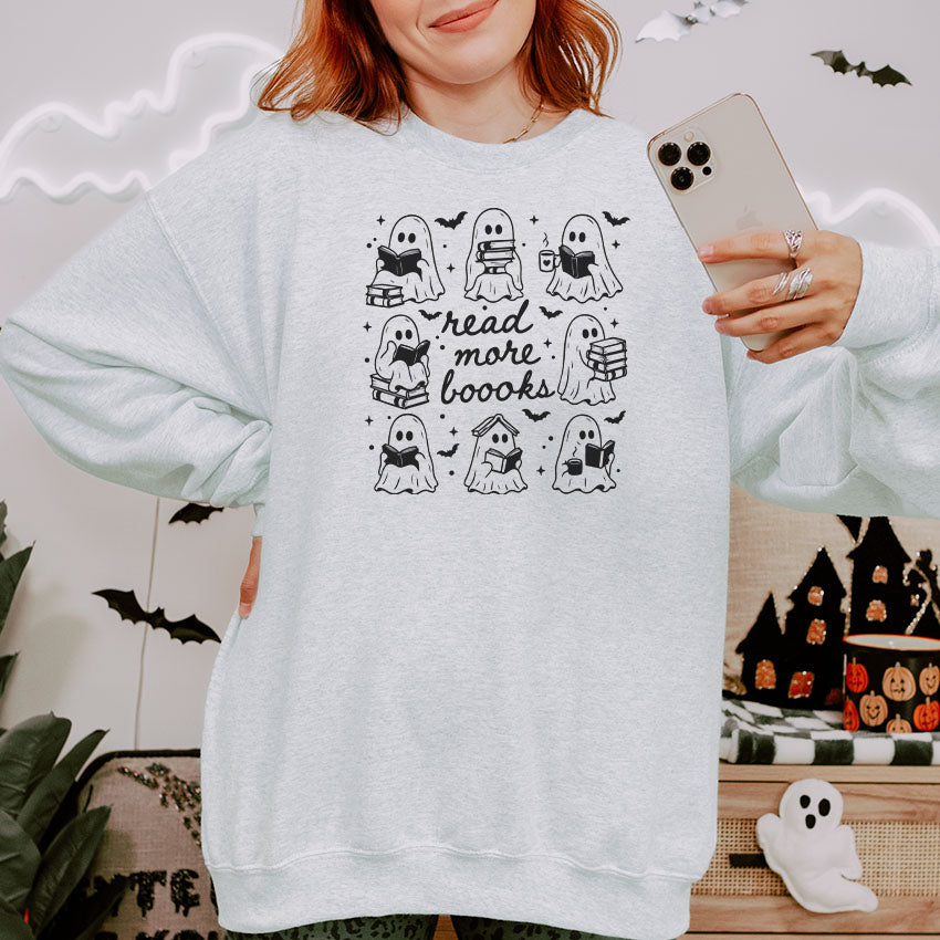 The Boo Book Club Gildan Crewneck Sweatshirt