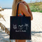 Beach & Books Canvas Tote Bag