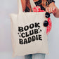 Book Club Baddie Canvas Tote Bag