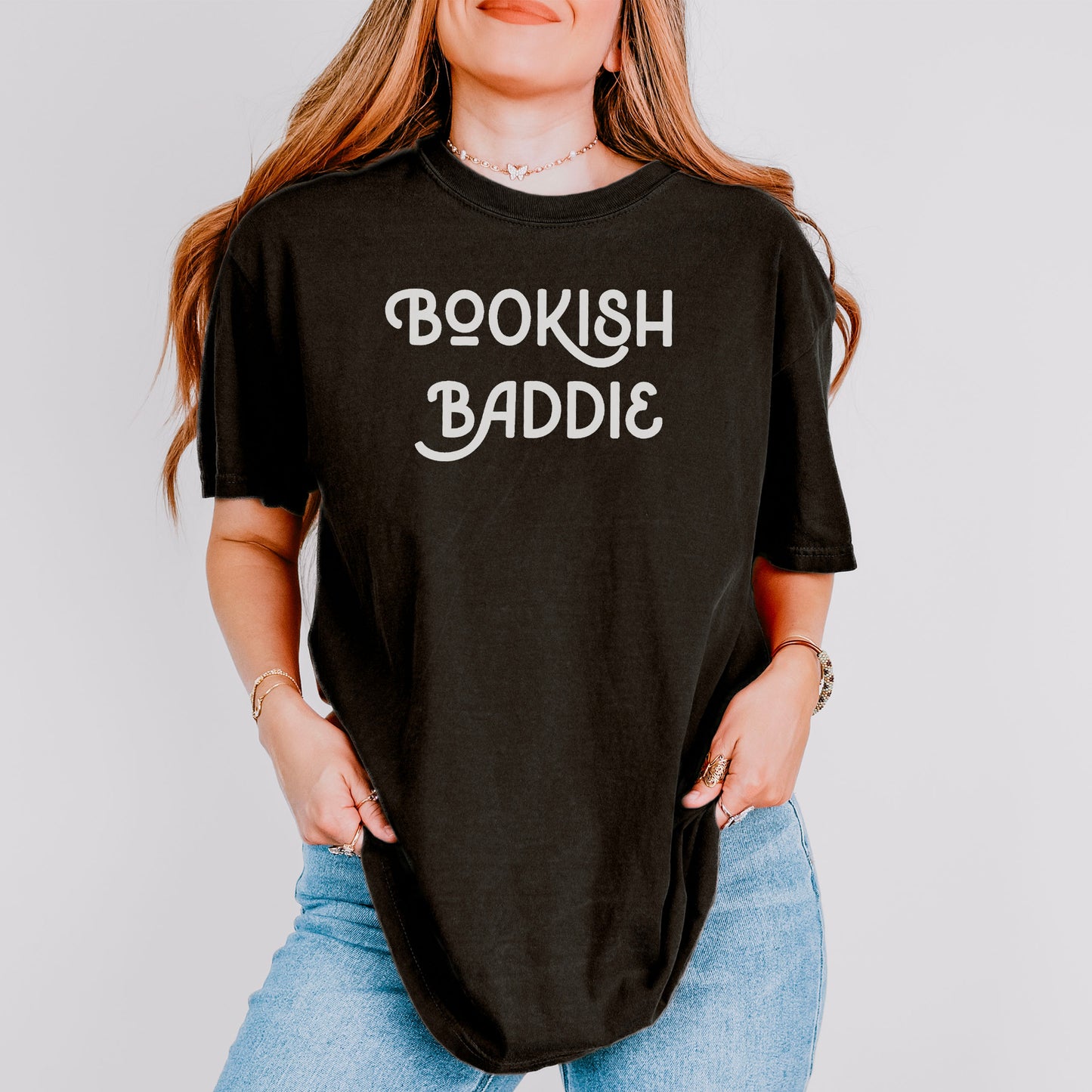 Bookish Baddie Comfort Colors Heavyweight Shirt