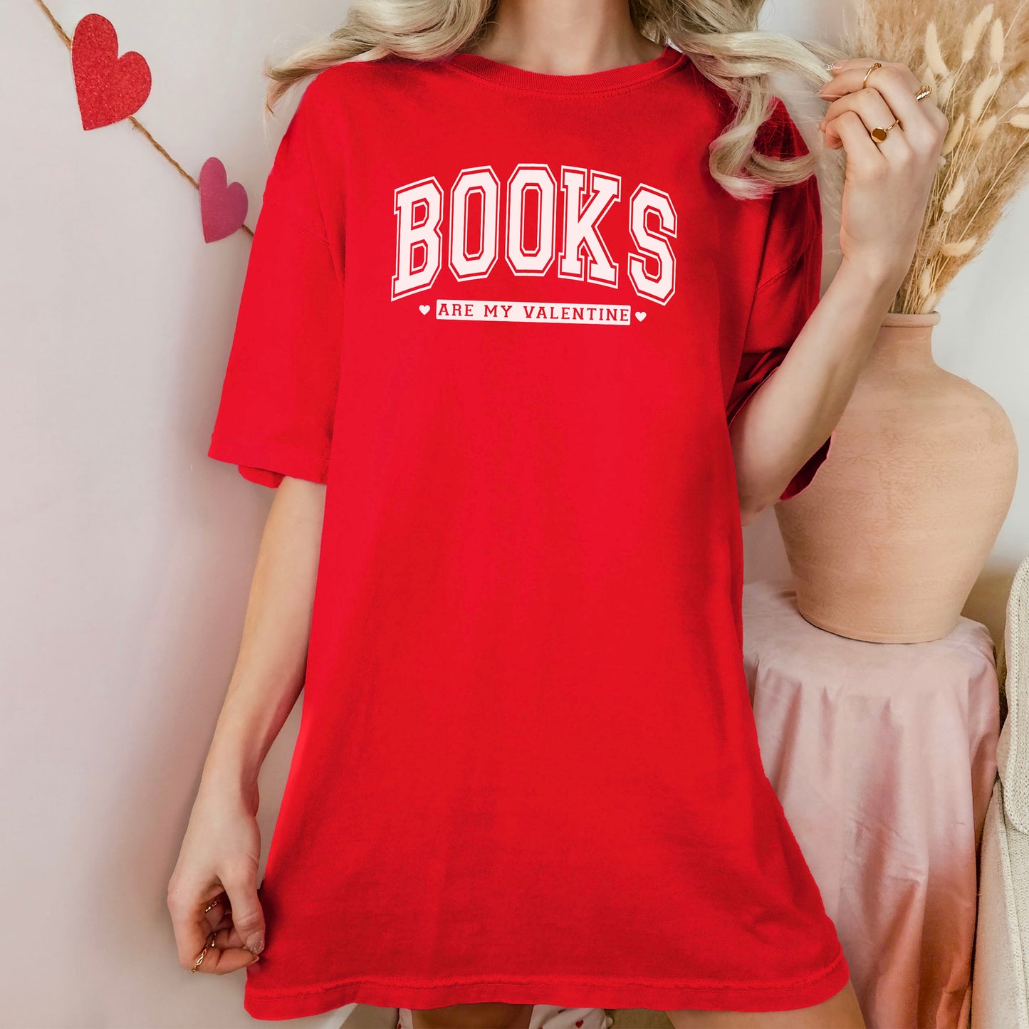 Books Are My Valentine Gildan Softstyle Shirt