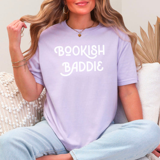 Bookish Baddie Comfort Colors Heavyweight Shirt