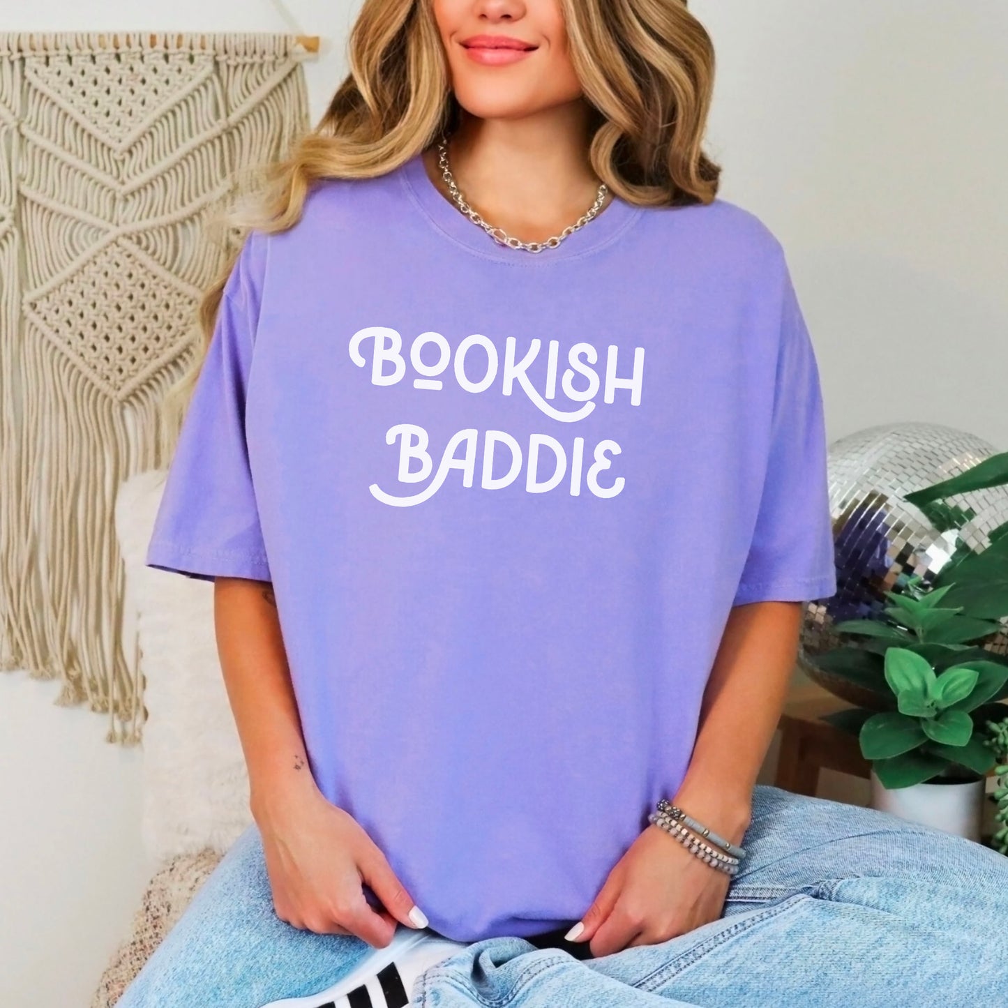 Bookish Baddie Comfort Colors Heavyweight Shirt
