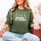 Fueled By Books And Coffee Gildan Crewneck Sweatshirt