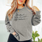 Tattooed Introverted Bookworm Lightweight Comfort Colors Sweatshirt