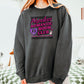 Hopeless Romantic Book Club Comfort Colors Lightweight Sweatshirt for Book Lovers