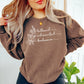 Tattooed Introverted Bookworm Lightweight Comfort Colors Sweatshirt