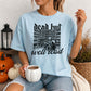 Dead But Well Read Heavyweight Comfort Colors Shirt