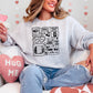 Bookish Romance Tropes Gildan Heavy Blend Crewneck Sweatshirt