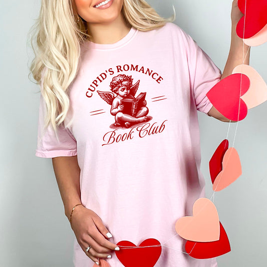 Cupid’s Romance Book Club Heavyweight Comfort Colors Shirt