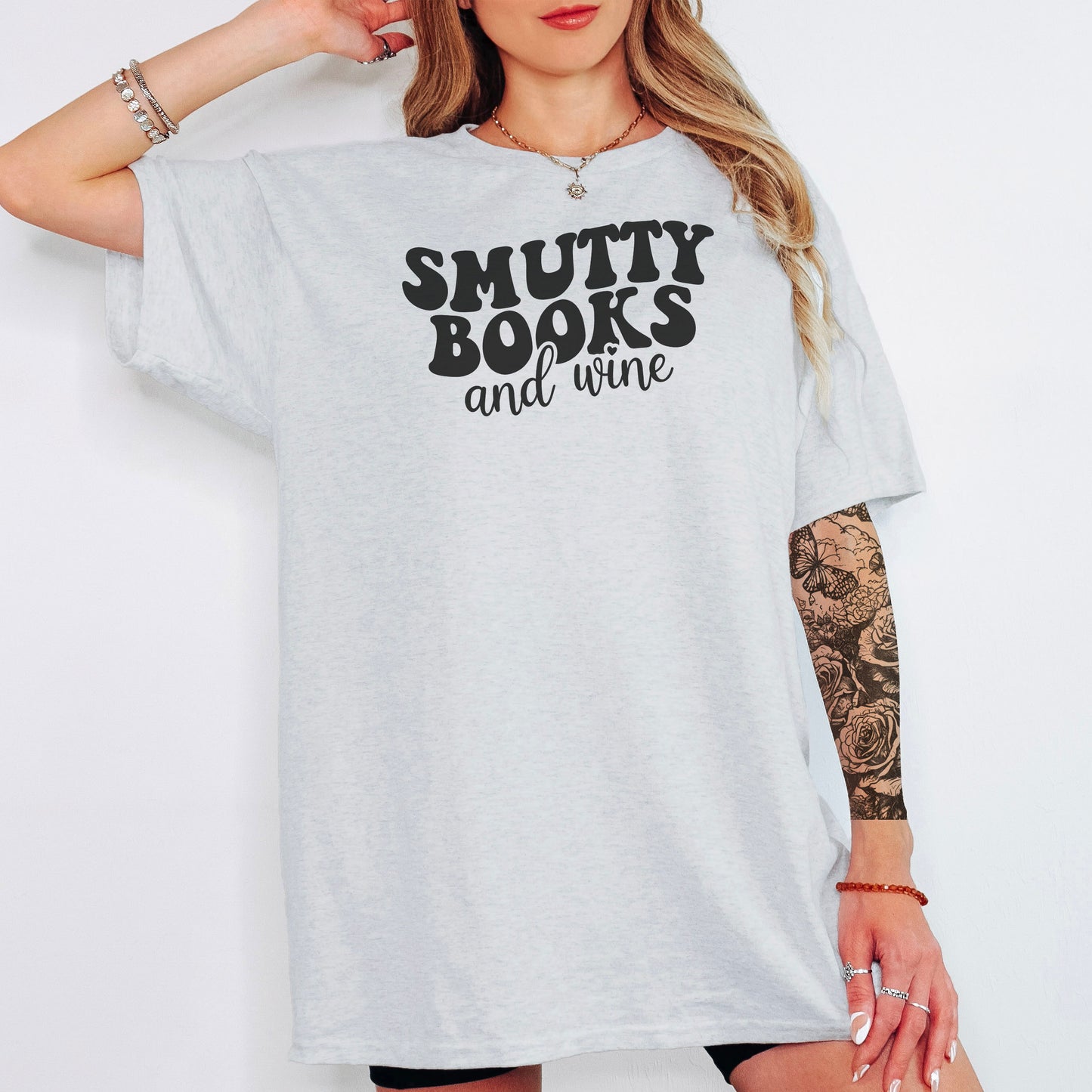 Smutty Books And Wine Gildan Softstyle Shirt