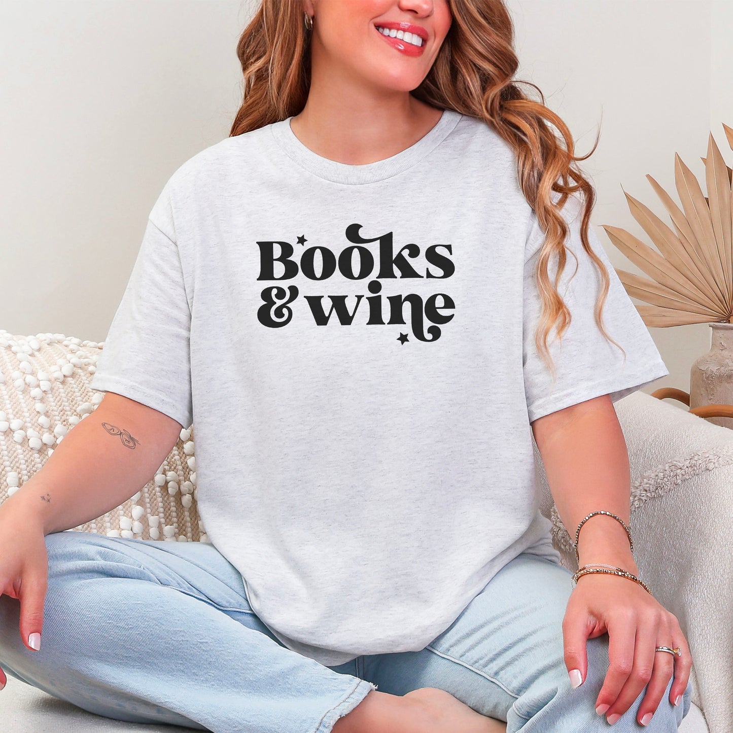 Books & Wine Gildan Softstyle Shirt