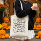 All Booked for Fall Canvas Tote Bag